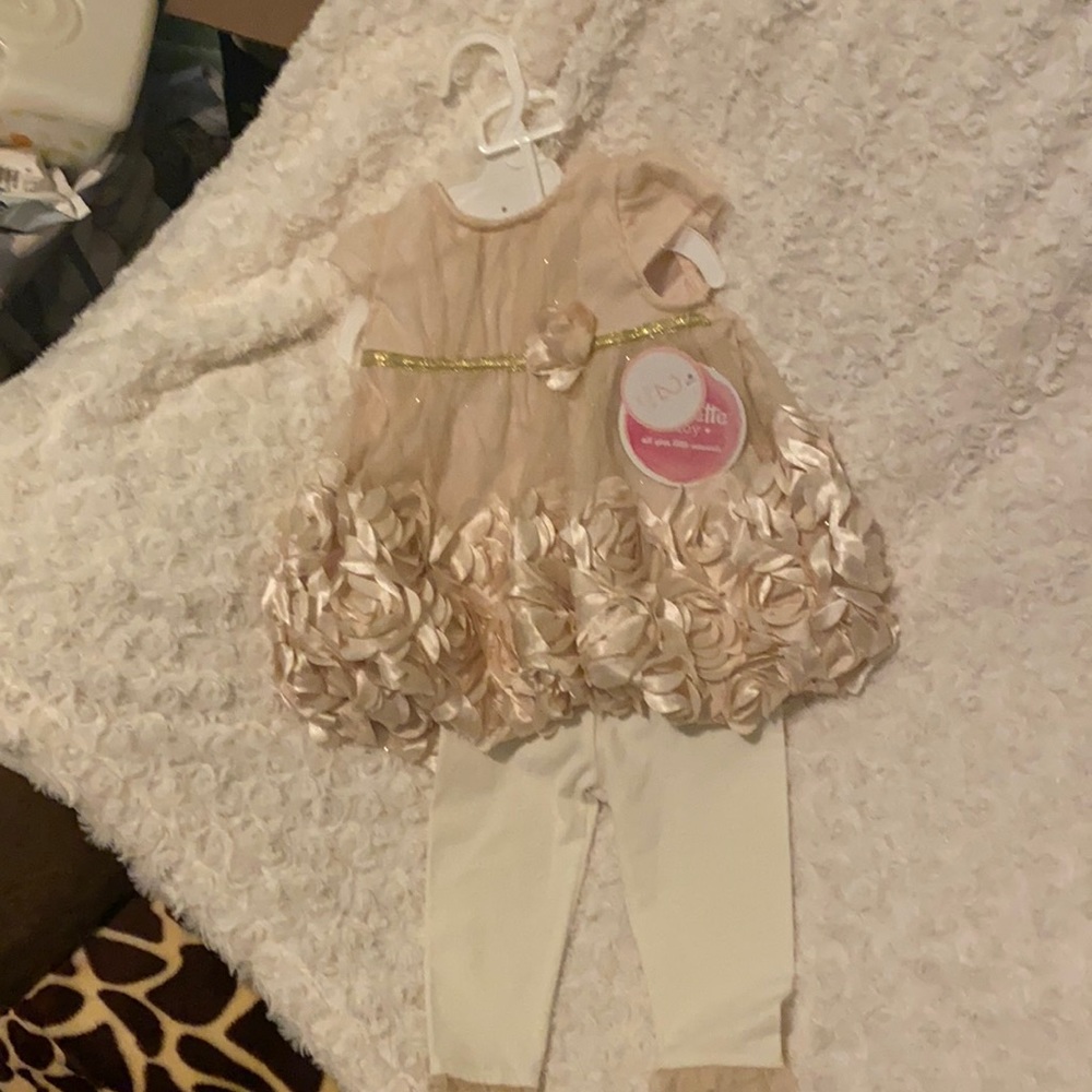 2 Pice Girls Dress Clothes